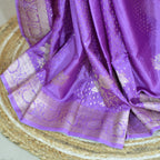 FANCY MUSHROOM SILK SAREE