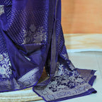 FANCY MUSHROOM SILK SAREE