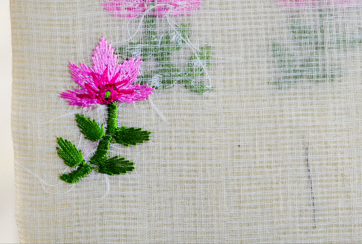 KOTA WITH EMBROIDERY SAREE