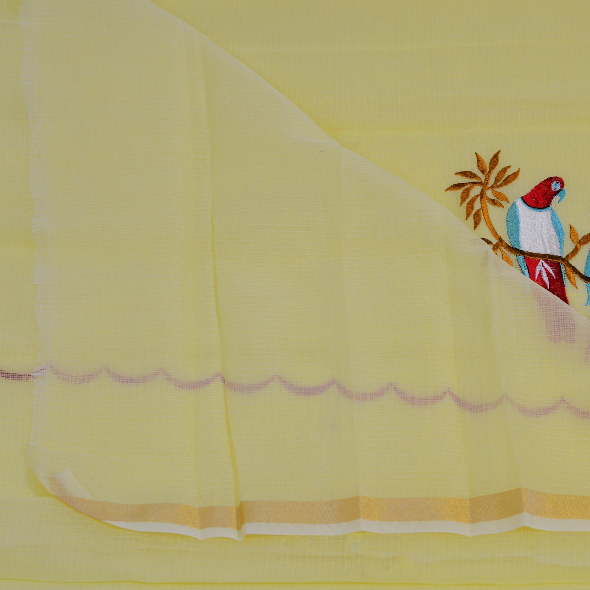 KOTA WITH EMBROIDERY SAREE