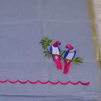KOTA WITH EMBROIDERY SAREE