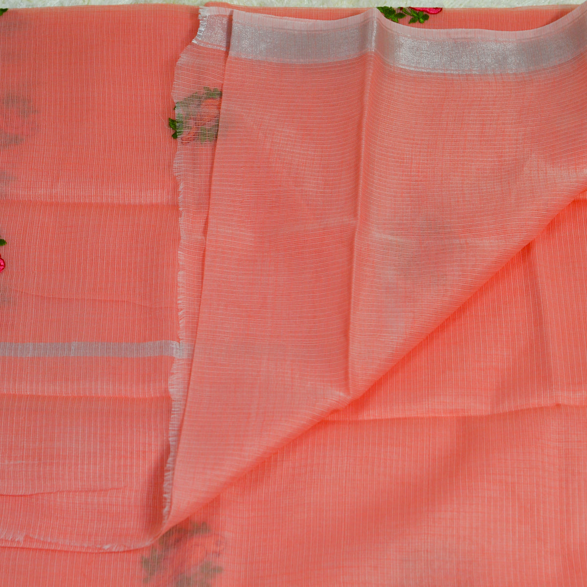 KOTA WITH EMBROIDERY SAREE