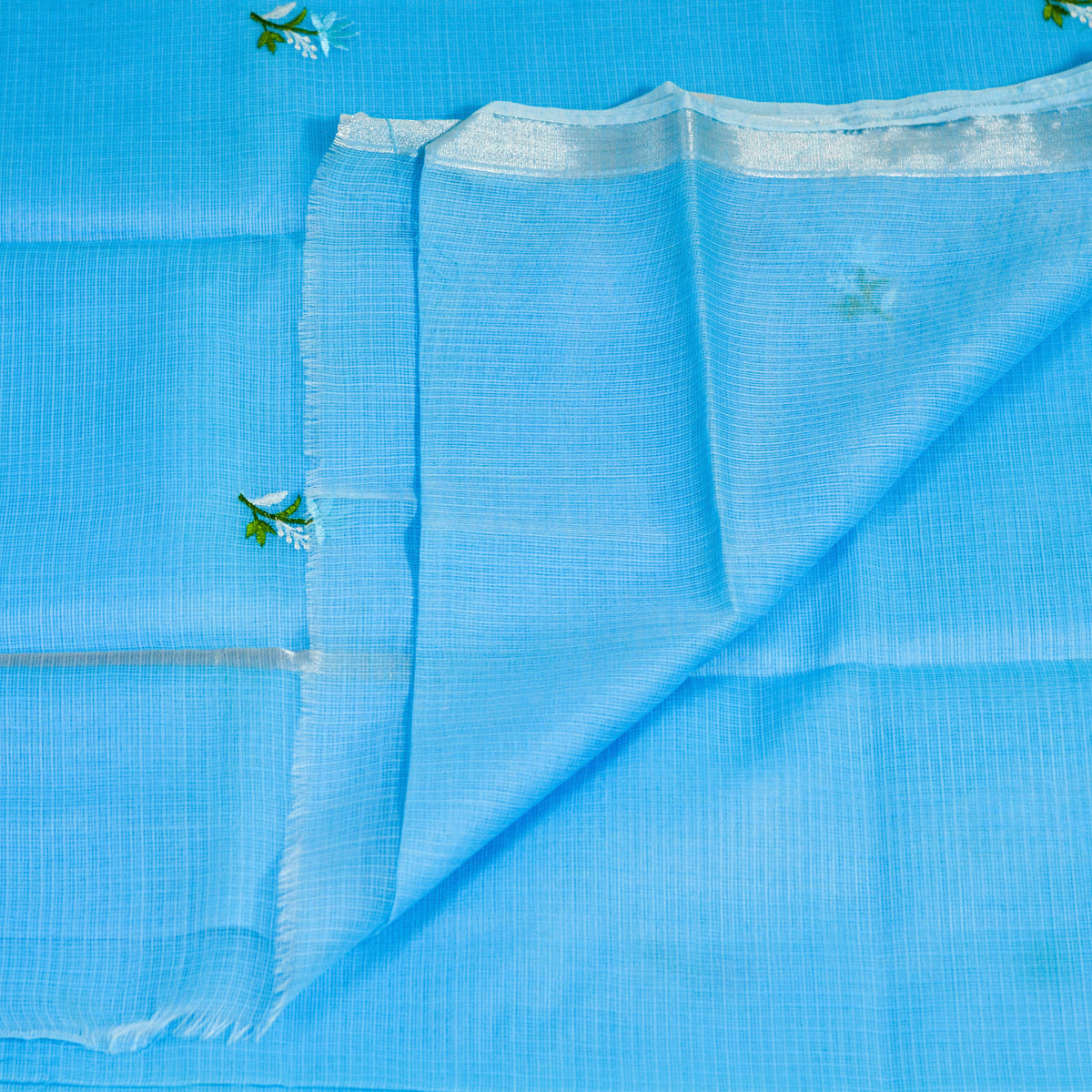 KOTA WITH EMBROIDERY SAREE