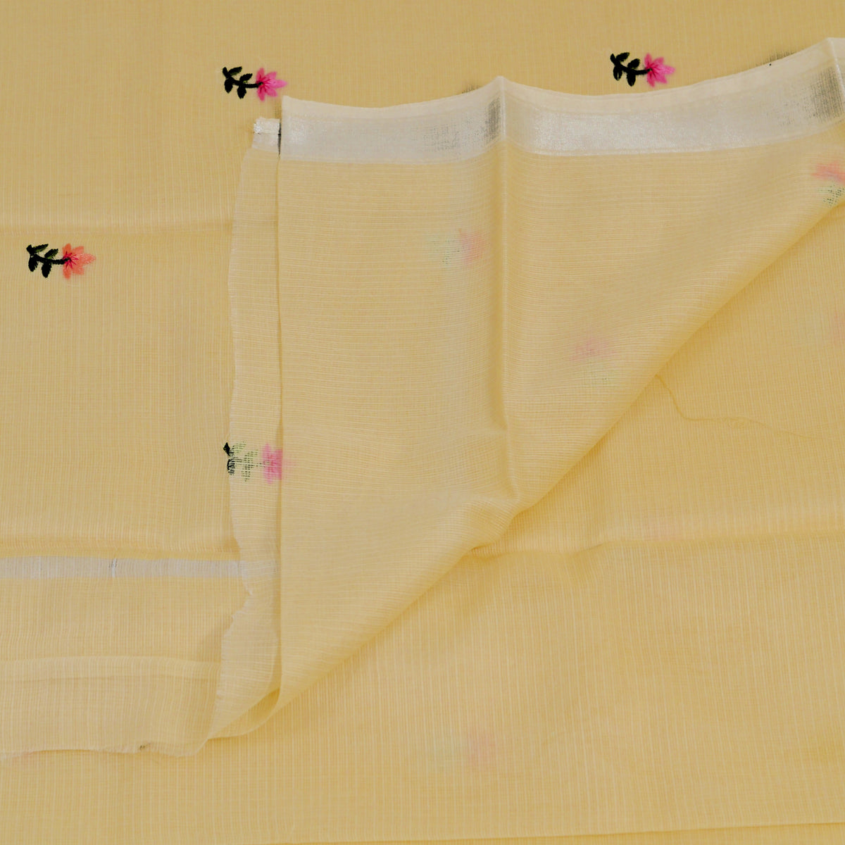 KOTA WITH EMBROIDERY SAREE