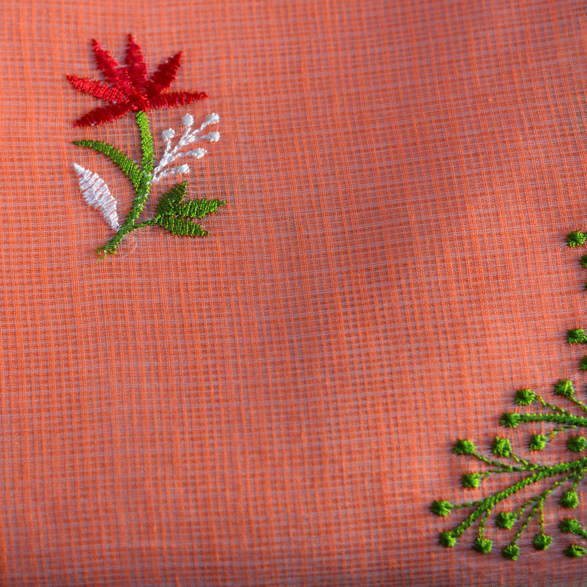 KOTA WITH EMBROIDERY SAREE