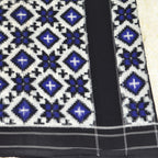 POCHAMPALLY  DOUBLE IKKAT SAREE