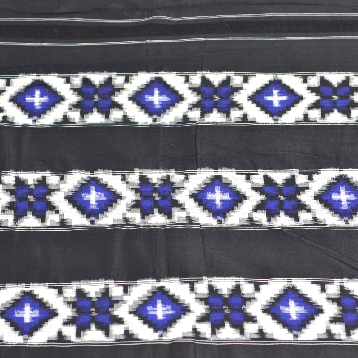 POCHAMPALLY  DOUBLE IKKAT SAREE
