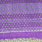 BAGRU BLOCK PRINT LINEN COTTON SAREE