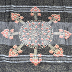 BAGRU BLOCK PRINT LINEN COTTON SAREE