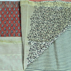 BAGRU HAND BLOCK MAHESHWARI SILK SAREE