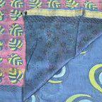 BAGRU HAND BLOCK MAHESHWARI SILK SAREE