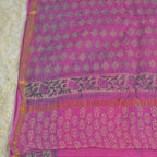BAGRU HAND BLOCK PRINT KOTA DORIA SAREE