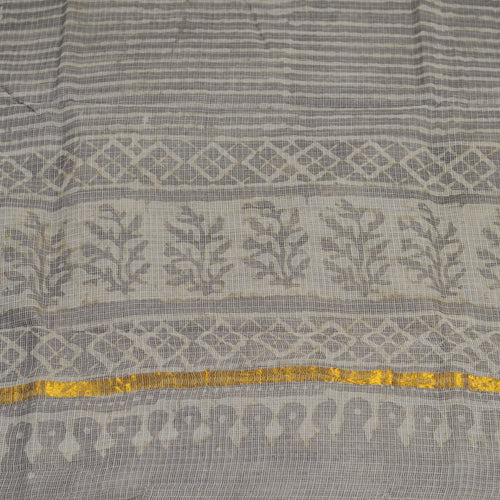 BAGRU HAND BLOCK PRINT KOTA DORIA SAREE