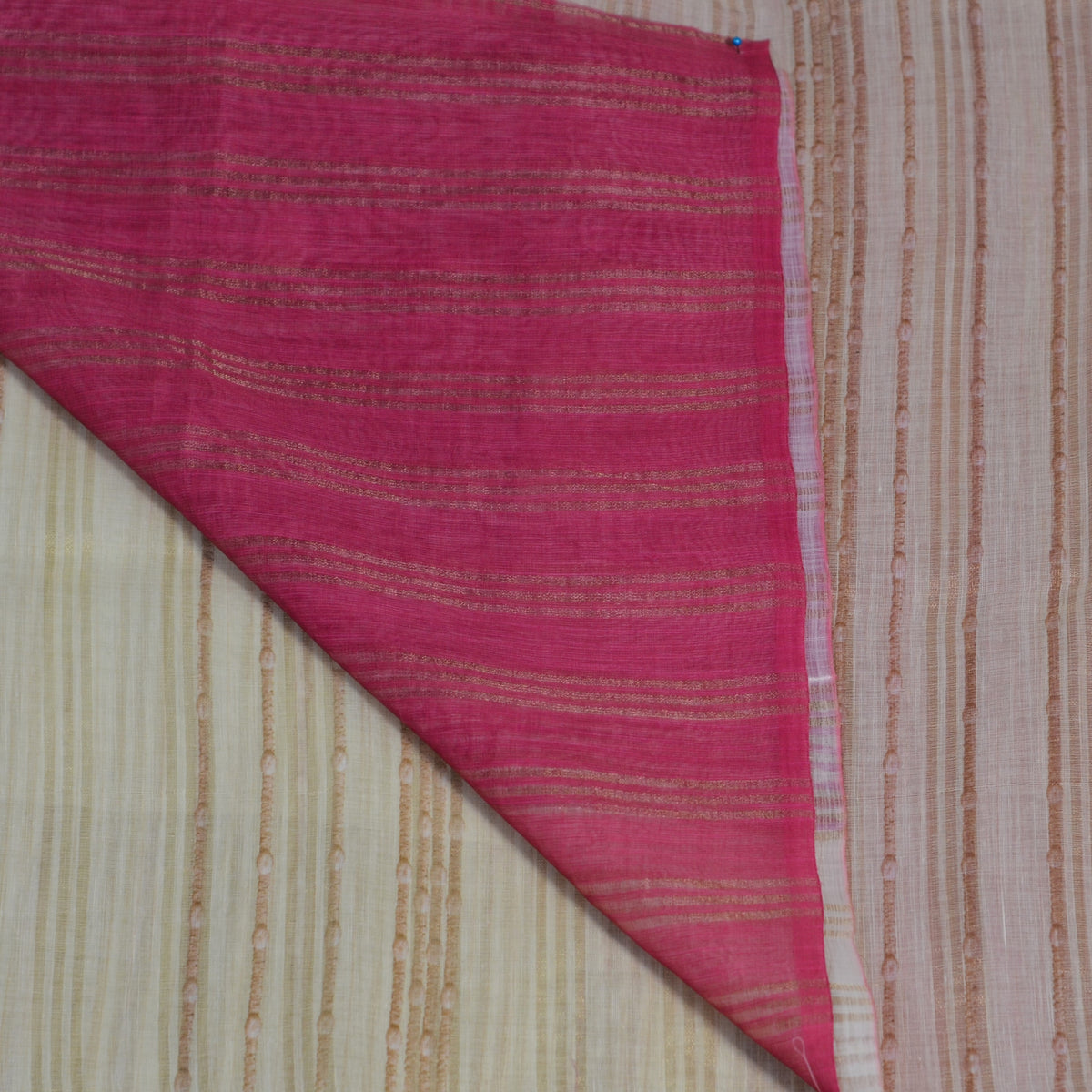 LINEN COTTON SAREE