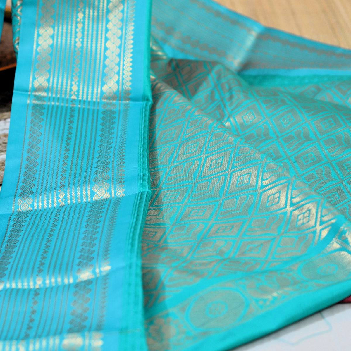 GADWAL SILK BLEND SAREE
