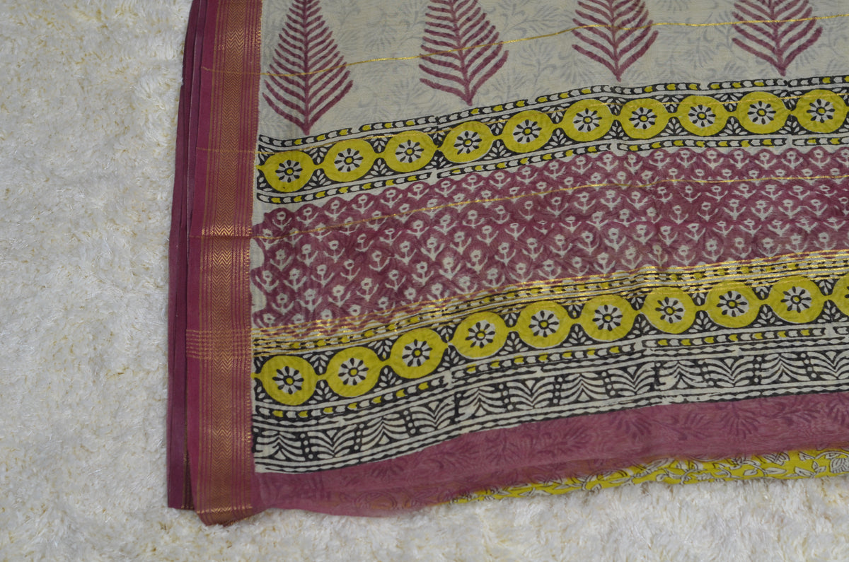 MAHESHWARI SILK COTTON SAREE