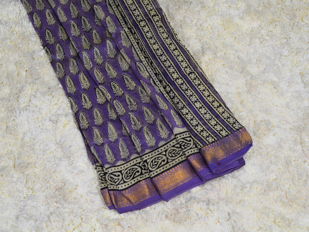 MAHESHWARI SILK COTTON SAREE
