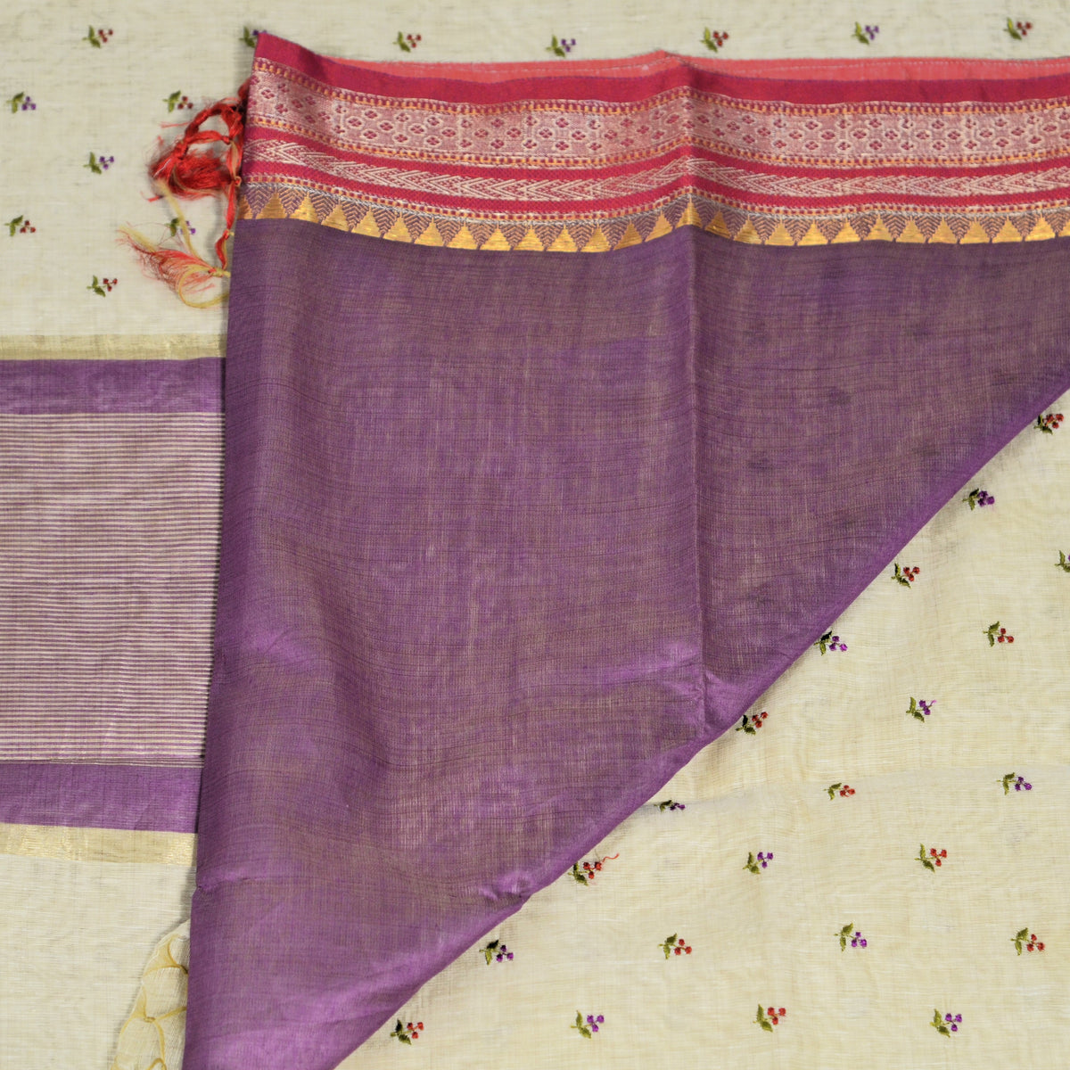 CHANDERI PURE COTTON SAREE