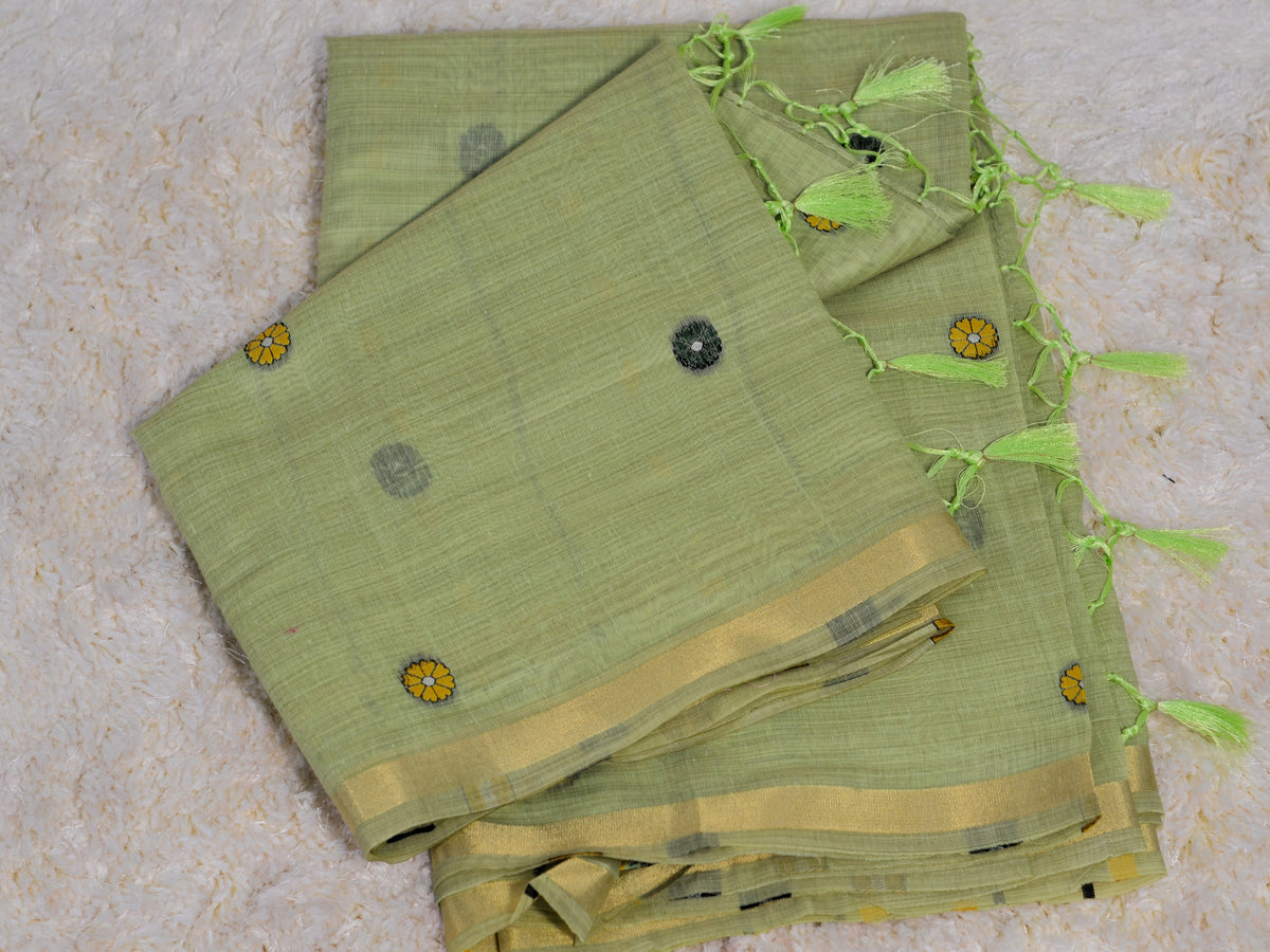 CHANDERI PURE COTTON SAREE