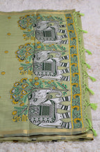 CHANDERI PURE COTTON SAREE
