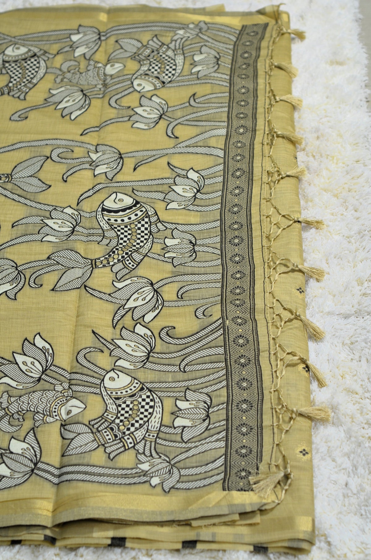 CHANDERI PURE COTTON SAREE