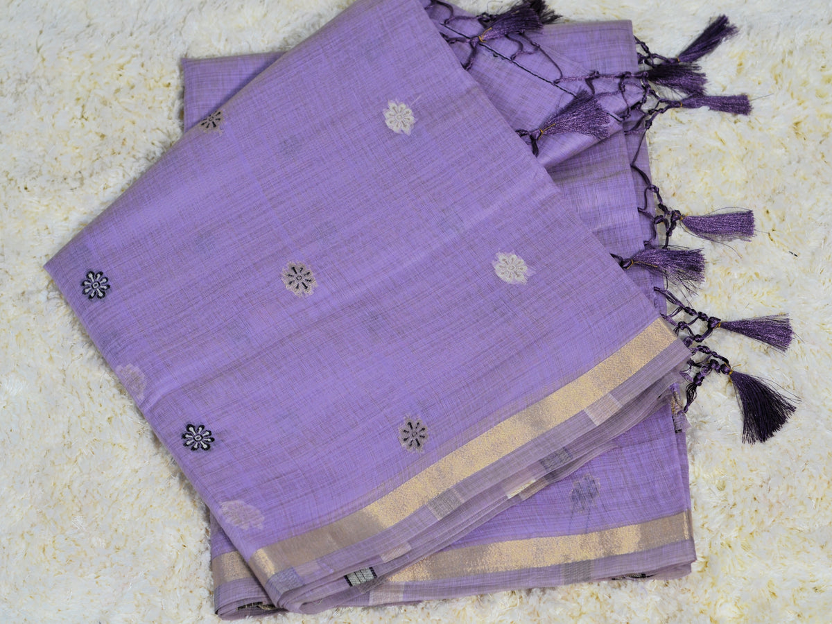 CHANDERI PURE COTTON SAREE