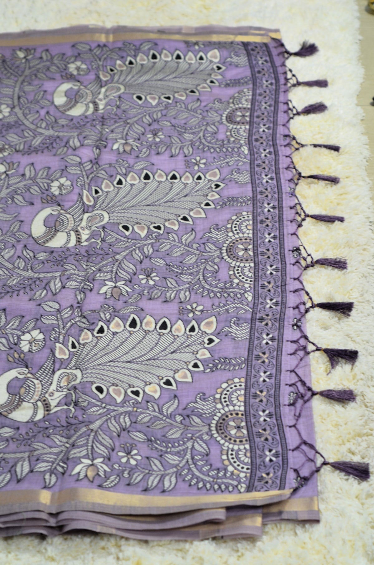 CHANDERI PURE COTTON SAREE