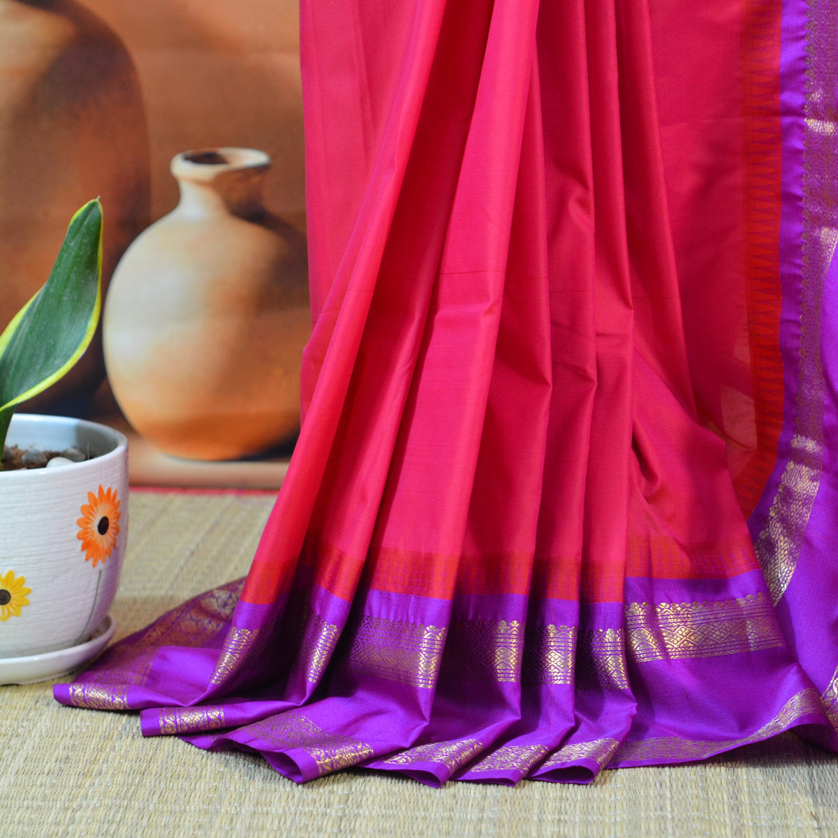 GADWAL SILK BLEND SAREE