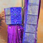 POCHAMPALLY KANCHI FUSION HANDLOOM SAREE