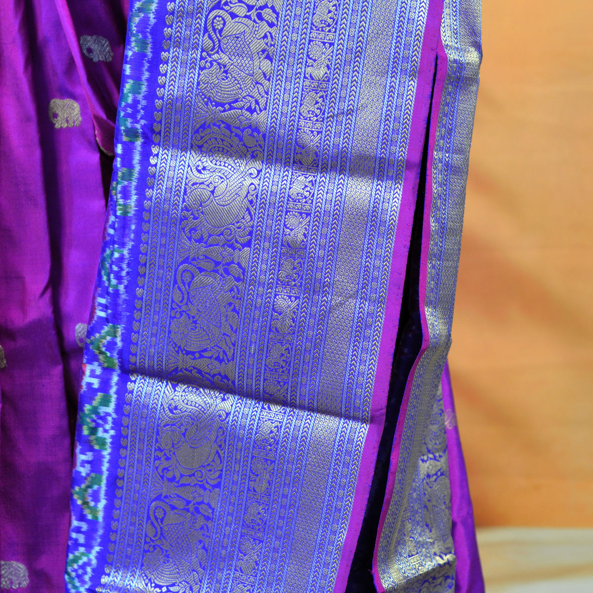 POCHAMPALLY KANCHI FUSION HANDLOOM SAREE