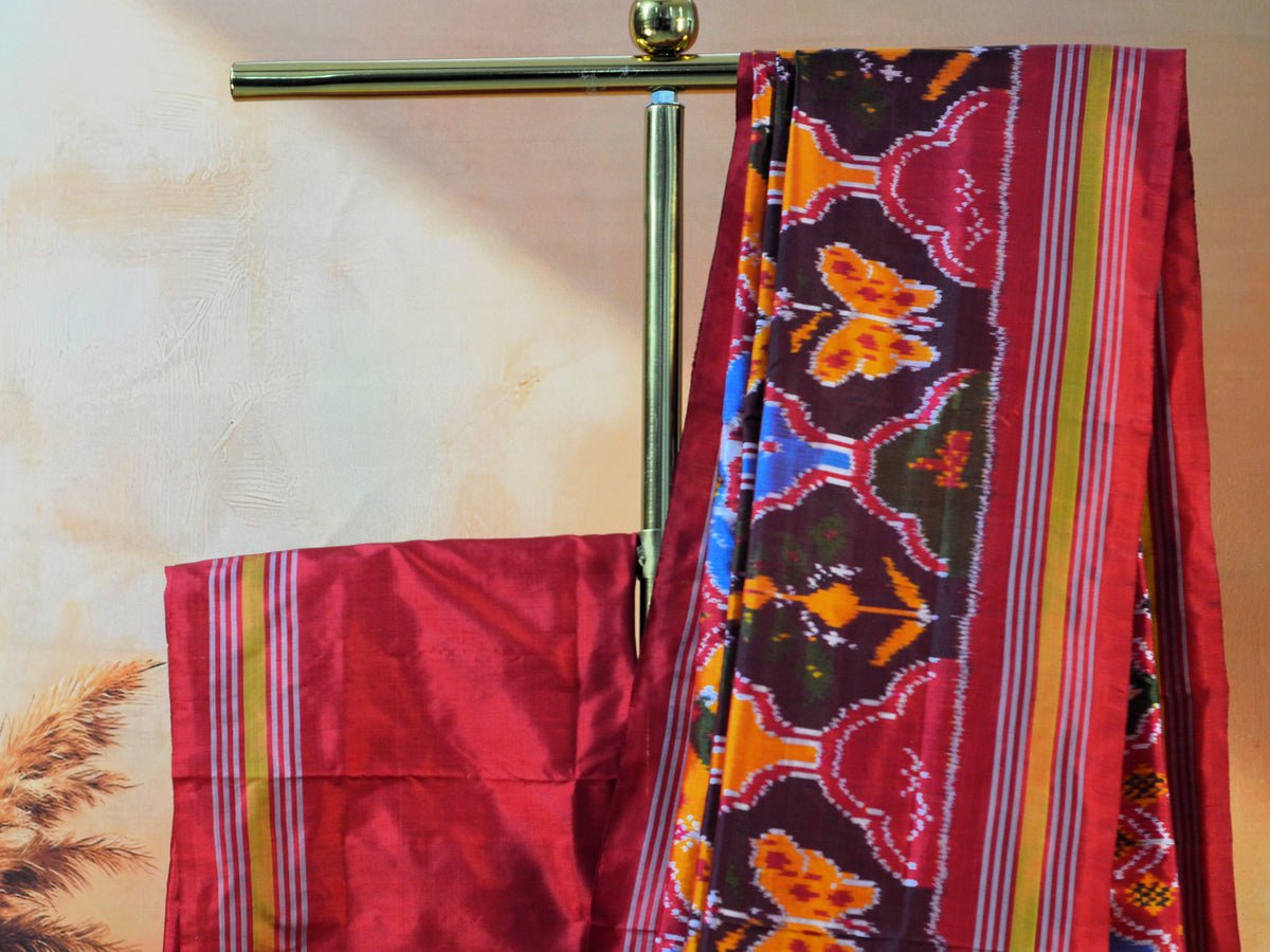 POCHAMPALLY PATOLA HANDLOOM SAREE