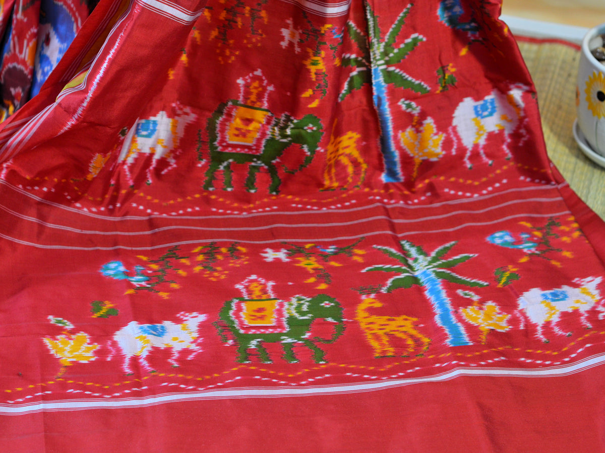 POCHAMPALLY PATOLA HANDLOOM SAREE