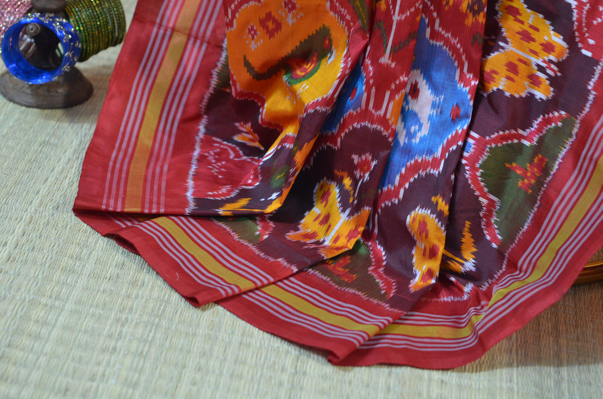 POCHAMPALLY PATOLA HANDLOOM SAREE