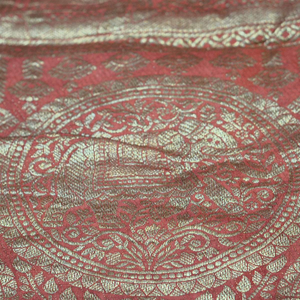 AJRAKH DOLA SILK SAREE