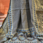 AJRAKH DOLA SILK SAREE