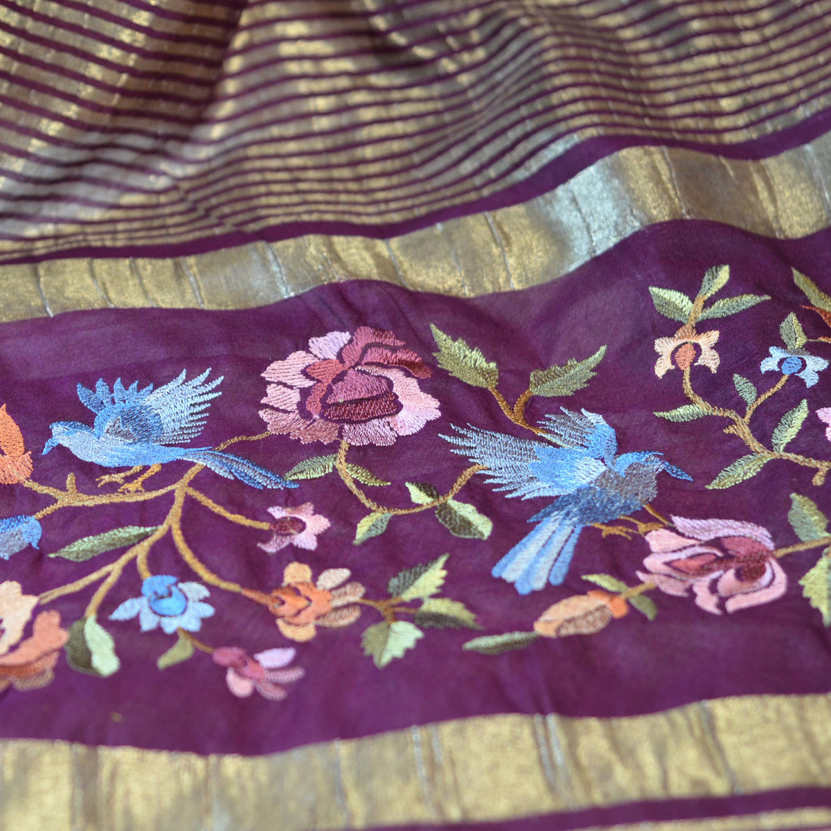 FANCY TISSUE BANARASI SAREE