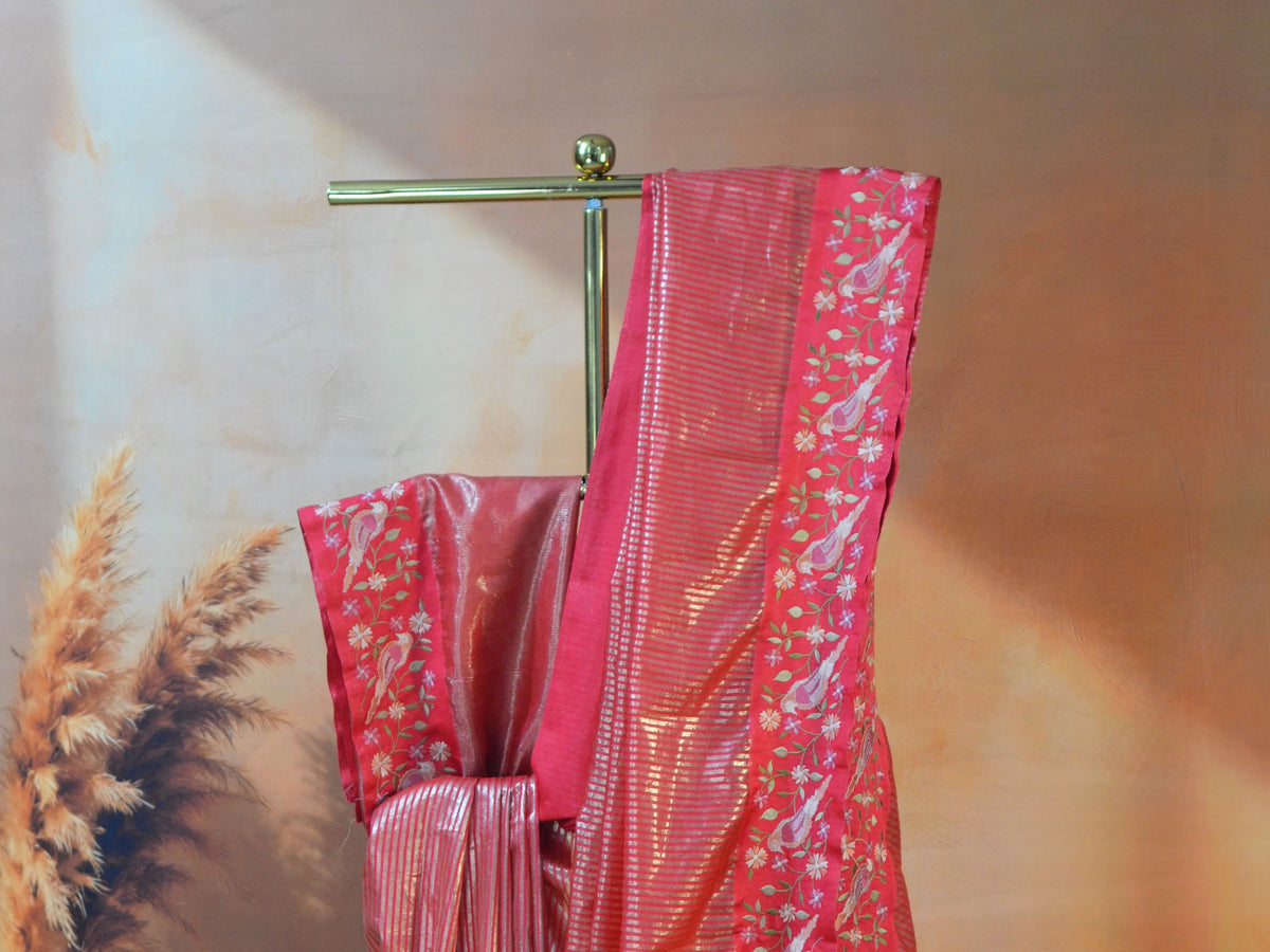 FANCY TISSUE BANARASI SAREE