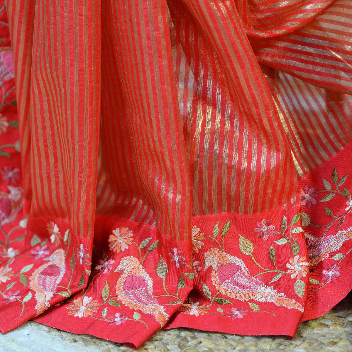 FANCY TISSUE BANARASI SAREE