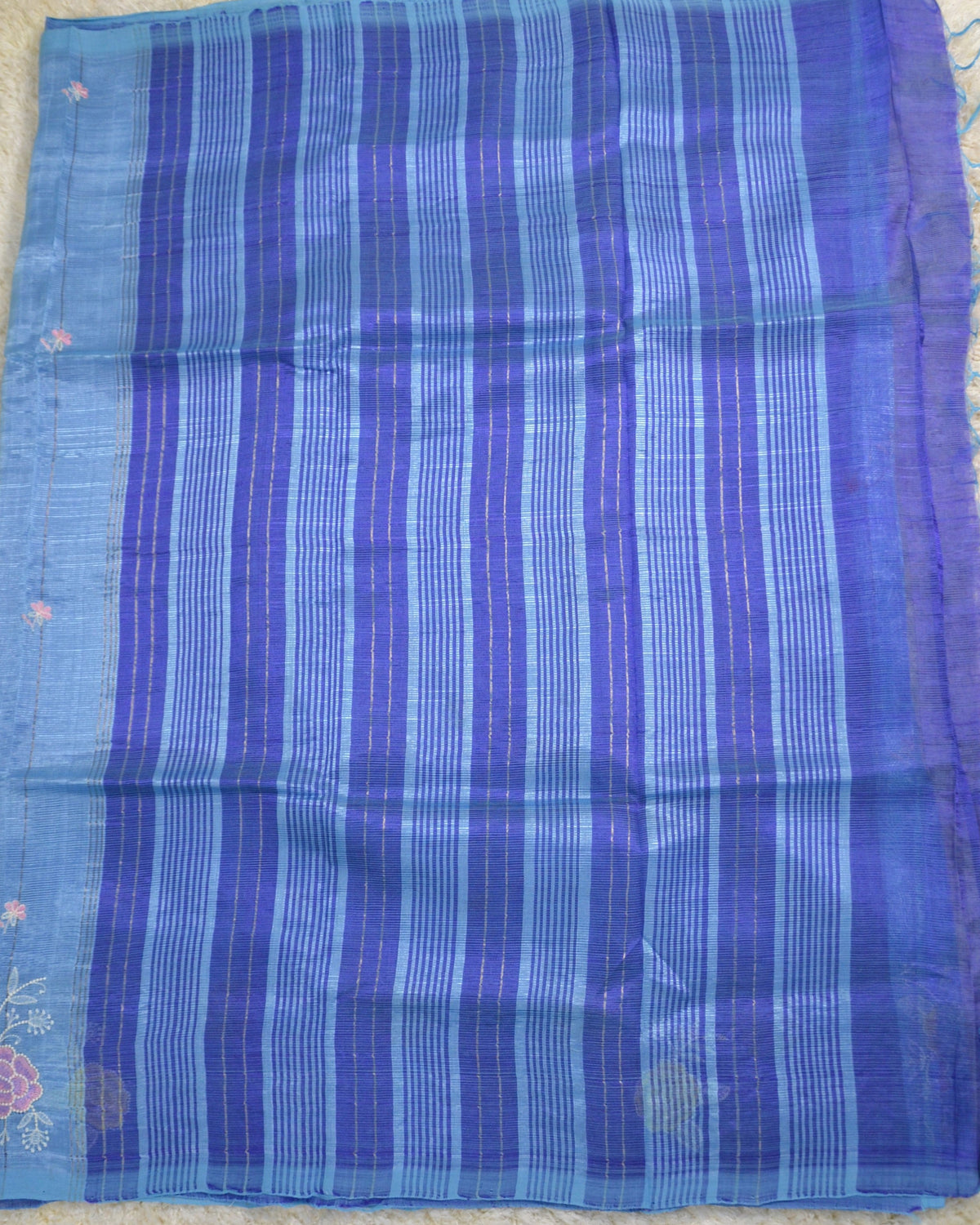 MANGALAGIRI EMBROIDERY SAREE