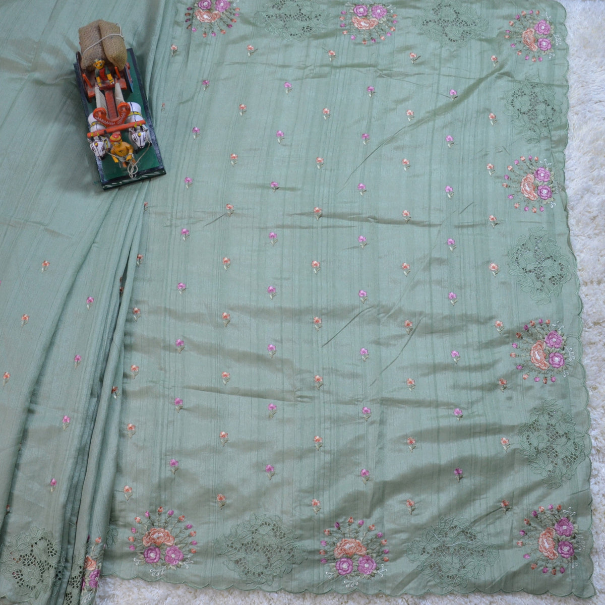 FANCY TUSSAR SAREE