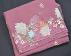 TISSUE SOFT ORGANZA WITH THREAD EMBROIDERY SAREE