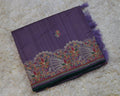 TUSSAR SAREE WITH THREAD EMBROIDERY