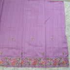 TUSSAR SAREE WITH THREAD EMBROIDERY