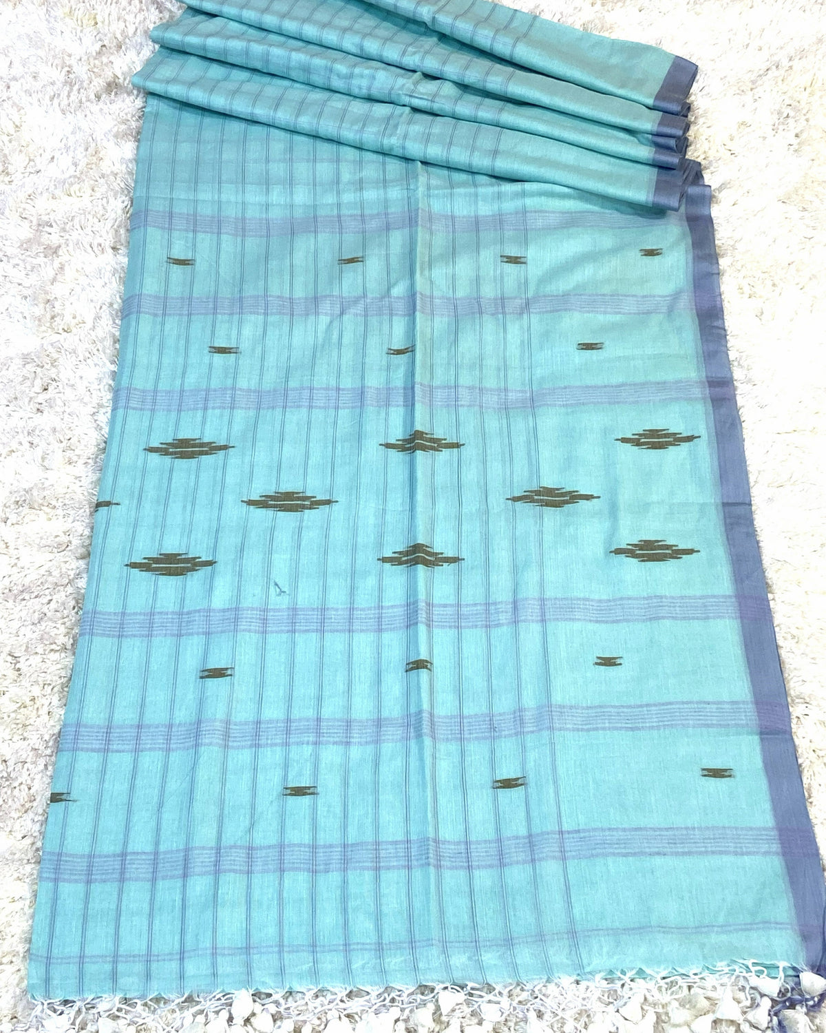 BENGAL COTTON JAMDANI SAREE