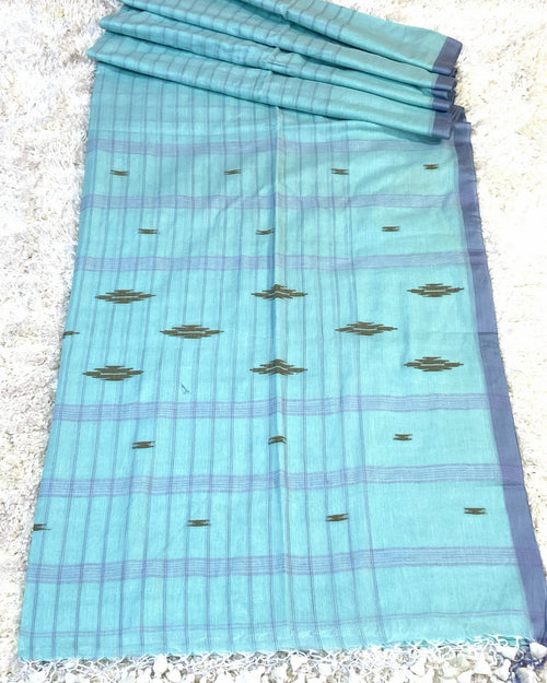 BENGAL COTTON JAMDANI SAREE