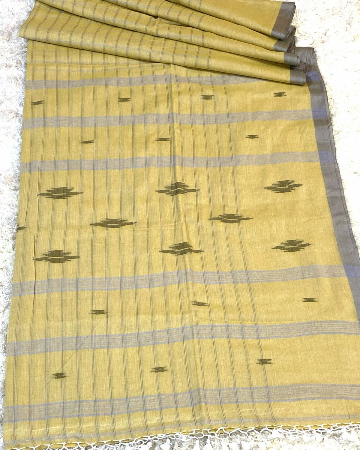 BENGAL COTTON JAMDANI SAREE