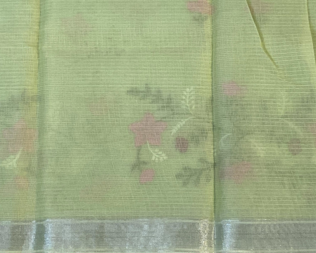 KOTA WITH EMBROIDERY SAREE