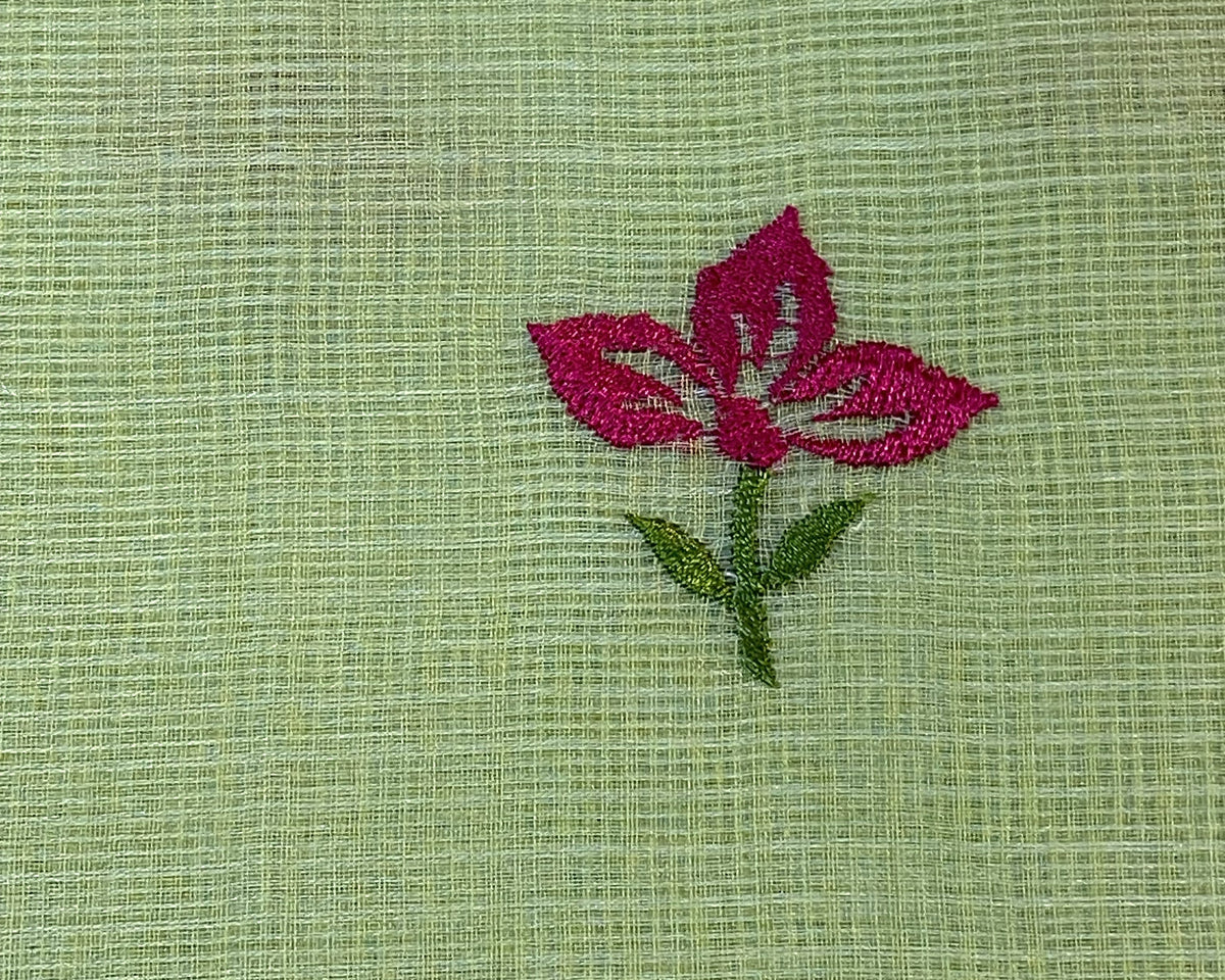 KOTA WITH EMBROIDERY SAREE