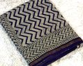 BAGRU PRINT CHANDERI COTTON SAREE
