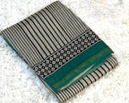 BAGRU PRINT CHANDERI COTTON SAREE